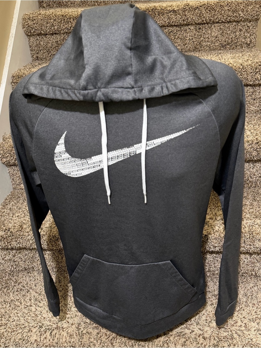 *NIKE Dri-Fit* mens soft athletic comfortable pullover hoodie sweatshirt - S